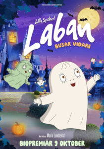 Lilla spöket Laban busar vidare